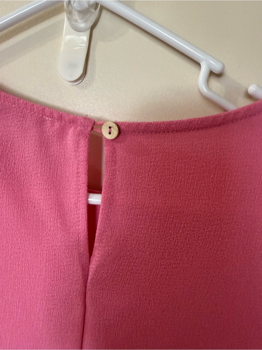 Ces Femme - Bubble Gum Pink Flutter Sleeve Blouse - Picture 6 of 6